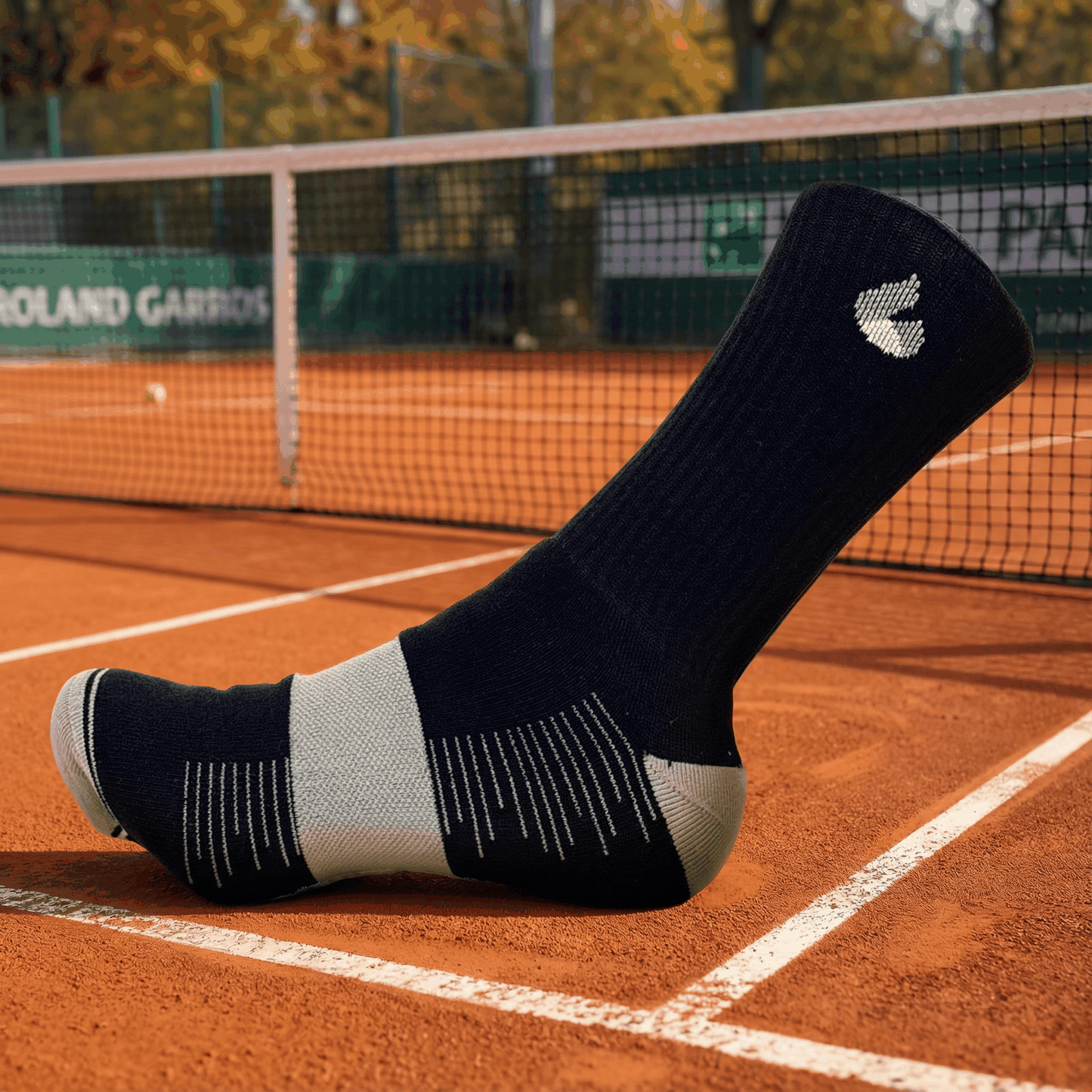 Tennis Socks Crew Lite Black/Grey