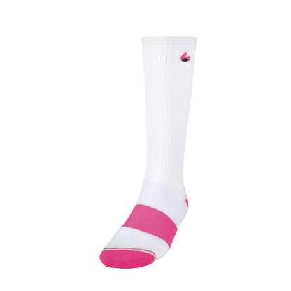 Chaussettes Compression Blanc/Rose